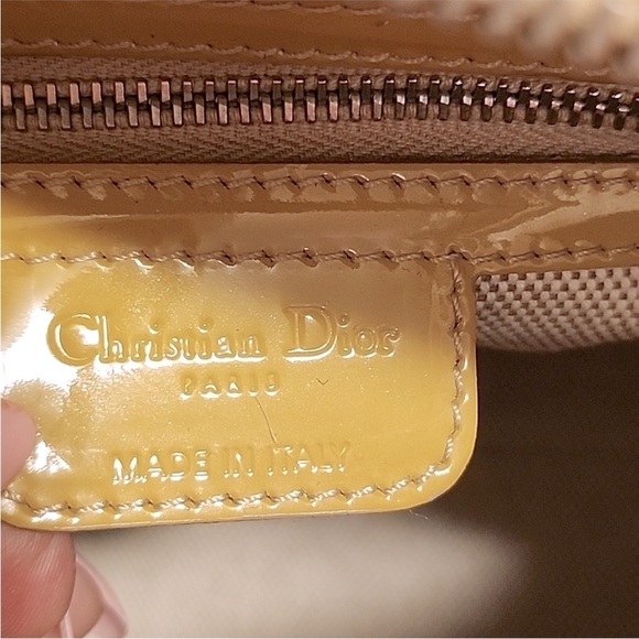 Christian Dior Patent Leather Trotter Boston Bag - Picture 6 of 10